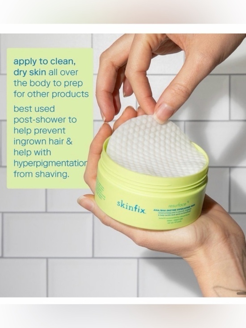 Skinfix Resurface AHA/BHA Body Exfoliant - Lime